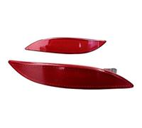 HRQCTIM Rear Tail Light For R&enault For Megane MK3 Fluence 2008-2013 Pair Rear Bumper Reflector Light Lens Red Left Right 265650004R 265600004R Auto Parts