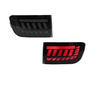 HRQCTIM Rear Tail Light For Toyota For Land Cruiser For Prado 120 For 4Runner 2002-2009 Red LED Rear Bumper Reflector Tail Brake Light Turning Lights Auto Parts(2PC Smoked Lens)