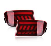 HRQCTIM Rear Tail Light For Toyota For Prado 120 FJ120 LC120 J12 For 4Runner 2003 2004 2005 2006 2007 2008 2009 Brake Turn Signal Lamp LED Rear Bumper Light DRL Auto Parts(Red Shell)
