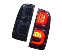 HRQCTIM Rear Tail Light Pair LED Tail Light For Hilux For Vigo 2005-2015 Taillight Assembly Rear Running Light Brake Reverse Amber Turn Signal Auto Parts