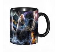 HRRASFAZF Ceramic Coffee/Tea Mug, 11 oz Funny Mugs,Doctor Who Tardis Dans Starry Fantasy Background,Gifts for Mothers Day,Birthdays,Christmas,Valentines,Anniversaries