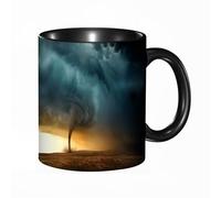 HRRASFAZF Ceramic Coffee/Tea Mug, 11 oz Funny Mugs,Tornado Forming in The Evening from a Supercell.,Gifts for Mothers Day,Birthdays,Christmas,Valentines,Anniversaries