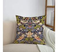 HRRASFAZF Printed Throw Pillow Covers Pillow Case Home Decorative Cushions Accessories for Home Bedroom Living Room,William Morris's famous Strawberry Thief pattern (1883).,50x50 cm