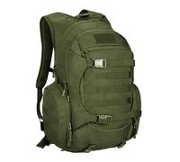HRTACPAG Tactical Travel Backpack Large Military Tactical Assault Pack, 3 Day Heavy Duty Camping Rucksack, 45L Hiking Bags, Green, One Size, 45l Hiking Daypack