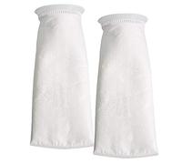 HRTFILTERS 2 Pack 5 Micron 4 Inch Ring by 15 Inch Long Felt Filter Socks - Liquid Fabric Filter Bag (5 Micron/um 4" Ring)