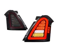 HRTLSS Car Tail Light Assembly For Swift Tail Light Assembly 2004-2016 Modification Flowing Turn Signals Rear Taillights DRL Signal Brake Reverse