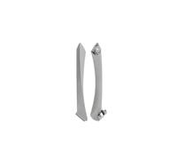 HRTLSS Door Pull Handle Inner Trim Car Interior Door Handle with Cover for for 3 Series for E90 for E91 2007-2012(Right Grey)