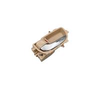 HRTLSS Door Pull Handle Inner Trim for Corolla 2014-2018 Front Or Rear Door Inner Hanlde Silver Pen with Brown Trim(Left)