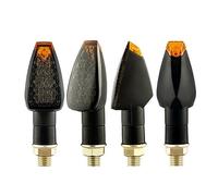 HRTLSS signal lights Approved E50 Mark Motorcycle Turn Signals Turn Signal Light 14LED Turn Signal Indicator Amber Light Blinker 12V/24V M10 E-mark