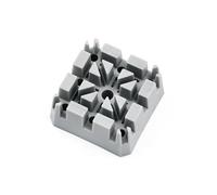 HRTUFN MIUYTRN 1pc Watch Band Removal and Repair Tools, Watchmaker Link Pin Block (Plastic) cuicui(Silver)