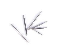 HRTUFN MIUYTRN 20pcs Watch Band Full Stainless Steel Spring Pins 16mm 18mm 20mm 22mm Release Spring Bars Strap Replacement Straight cuicui(20mm)