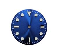 HRTUFN WCC00816 29mm Enamel Vintage Green Watch Dial for NH35 Mechanical Automatic Movement Date Window Mod Parts(A3 Sunburst)