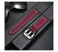 HRTUFN WCC00816 Retro Frosted Watch Strap Ultra 49mm 45/44/42mm 41/40/38mm Bracelet 9 8 7 6 5 Wrist Belt(Red-B,38mm 40mm 41mm)
