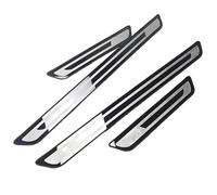 HRTYUWDGK Car Door Sill Protector Strips for Seat Tarraco 2018, Threshold Scuff Plate Stainless Steel Welcome Pedal Guard Kick Plates Paint Protection,B/Type~B