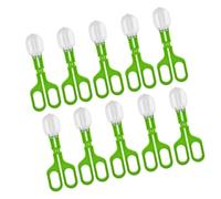 Hrtyvhin 10lots Large Spiders Gogga Catcher Tweezer Clamp Tongs Children Educational Toy for Various Pet Households Household Pet Essential