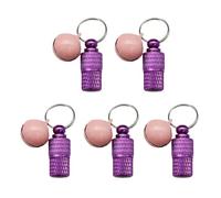 Hrtyvhin 10PCS Plated Brass Pet Label Holder with Bells for Dog Cats with Customizable Info AntiLost Security Pet Accessory Antilost Dog Collar Pendant