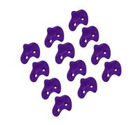 Hrtyvhin 12Pcs Rock Climbing Holds with Comfortable Texture Rock Climbing Game Toy for Beginners and Advanced Climbers Wall Tree Foot Hand Holds with Mounting Hardware