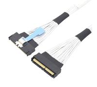 Hrtyvhin 16 Channel PCIe 5.0 124Pin to 5.0 124Pin Data Cable Male Converter for Servers Computing Data Center Accessories Intelligence Host Cable