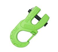 Hrtyvhin 3/8" Tow Winch Hook Reinforced Alloy Steel Tow 10 Ton Capacity Clevis Clip For Truck Recovery Winch Hook