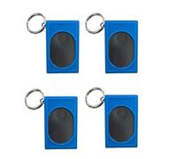 Hrtyvhin 4PCS Dog Training Clickers Scientific Methods Training Tool for Easy Obedience Teaching Portable Pocket Sized Trainer Square Clickers Pet Trainer
