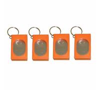 Hrtyvhin 4PCS Dog Training Clickers Scientific Methods Training Tool for Easy Obedience Teaching Portable Pocket Sized Trainer Square Clickers Pet Trainer