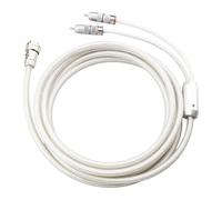 Hrtyvhin 4Pin DIN Male to 2RCA Adapter Cable Conversion Cord Sound Video Composite Extension Cable for Studio Equipment Home Theater Sound