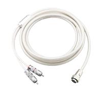 Hrtyvhin 4Pin DIN Male to 2RCA Adapter Cable Conversion Cord Sound Video Composite Extension Cable for Studio Equipment Home Theater Sound
