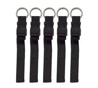 Hrtyvhin 5 Pcs Adjustable Suitcase Belt Strap Add-a-Bag Luggage Jackets Grippers Jackets Holder Travel Accessories