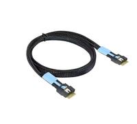 Hrtyvhin 50/80 / 100Cm 8654 4I Cable with PCIE4.0 for Secure Connection Data Center Computer Accessories Fast Speed NVMe Cable
