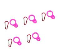 Hrtyvhin 5pcs Silicones Drink Carriers Clip Nonslip Bottle Carabiners Bottle Fastener for Runner Cyclists Nonslip Silicones Sports