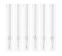 Hrtyvhin 6Pcs / Pack Metal Inkless Pencil Erasable Everlasting Pen Smooth to Write Octagonal Inkless for Sketching Drawing Hexagonal