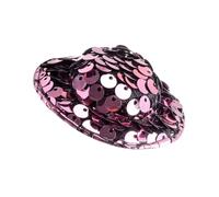 Hrtyvhin Accessory Hat Accent 5CM / 1.97In Glitter Embellishment for Decorative Costume Styling Work Ideas Glitter Hat Embellishment Decorative Ornament Accessory Costume Accent