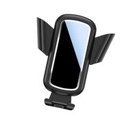 Hrtyvhin Adjustable Car Vent Phone Holder Secure Clamp Design Wide Compatibility 4 7 Inch Devices Anti Oscillation Silicone Base Low Profile Car Phone Holder