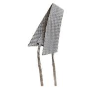 Hrtyvhin Adjustable Chequer Collar Men Comfortable Shirt Office Wear Suitable for Various Occasion Collared Knitwear Accent Black