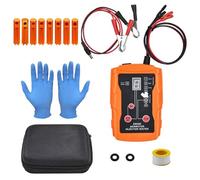 Hrtyvhin Advanced Oil Injectors Diagnostic Tool with 8 Pulses Modes 4 Size Cleaning Adapter for Efficient Maintenance Universally Oil Injectors Tester Cleaner