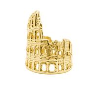 Hrtyvhin Ancient Rome Inspired Jewelry with Cultural Significance Colosseums Shaped Rings Finger Accessories Ancient Rome Jewelry