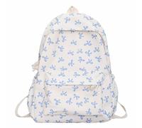Hrtyvhin Backpack for Teens Lovely Bows School Large Capacity Japanese Styles Lovely Bows Student School
