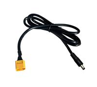 Hrtyvhin Battery Setup Coupler Cable 15AWG Adapter Wire for Portable Energy Users, Solar Gear, FPV Projects, Input Use, Travel