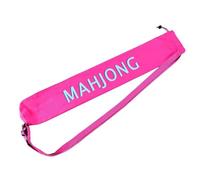 Hrtyvhin Beautiful Printed Mahjong Transport Bag 34 Inches Long Constructed with Secure Handles for Easy Moving and Storage Stylish Tabletop Gear Holder
