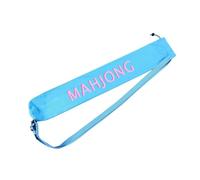 Hrtyvhin Beautiful Printed Mahjong Transport Bag 34 Inches Long Constructed with Secure Handles for Easy Moving and Storage Stylish Tabletop Gear Holder