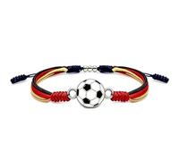 Hrtyvhin Braided Colorful Wristband for 2026 Soccer Event 24Cm, B