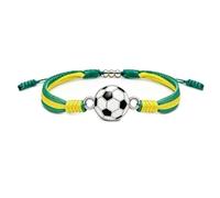 Hrtyvhin Braided Colorful Wristband for 2026 Soccer Event 24Cm, G