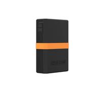 Hrtyvhin Cable Slot Battery Cover for 120W Charging Pack, Silicone Sleeve with Carry Loop for Commute and Trip Use Daily Soft Silicone Case with Center Strap and Tidy Cable Access