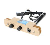 Hrtyvhin Cajon Drum Sound Hole Pickup Microphone Pickup Systems With Tone Volumes Control Microphone Electronic Pickup Systems