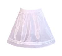 Hrtyvhin Childrens White Underskirt With Flexible Structure Ideal For Formal Event And Performances Girls Wedding Steel Hoop Skirt