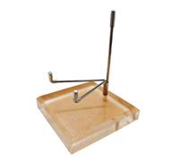 Hrtyvhin Clear Geology Display Stand with Double Color Alloy, FAT4