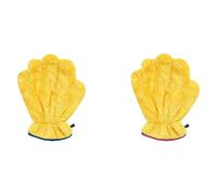 Hrtyvhin Cloth Pet Gloves Thick Pet Bath Mittens for Effective Water Absorption and Gentle Massage During Time Dog Gloves
