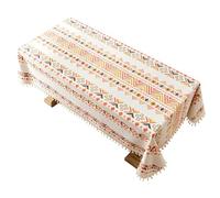 Hrtyvhin Colorful Nonconformist Design Tablecloth Multipurpose for Home Cafe Restaurant Decor Multi Purpose Home Fabric Decor