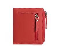 Hrtyvhin Compact Double Fold Microfiber Wallet for Ladies RFIDs Safe Anti Skimming Design 12 Card Capacity Wallets for Women Small
