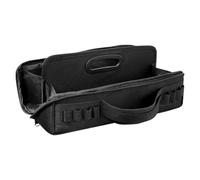 Hrtyvhin Compact Folding BBQ Accessories Case with Smooth Double Track Closure for Easy Access and Storage Large Capacity BBQ Tool Bag